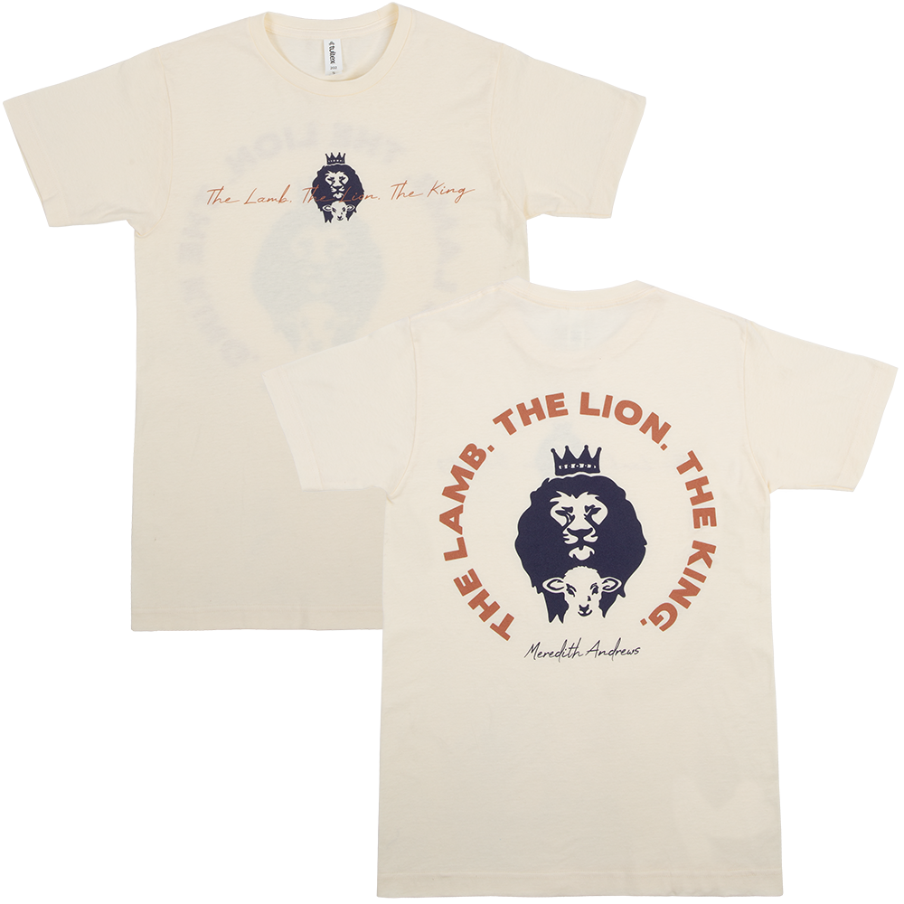 Lamb Lion King Tee - Natural
